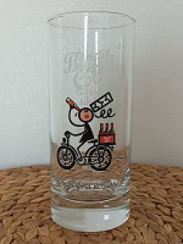 Breizhcola Glas 25 cl Fahrrad